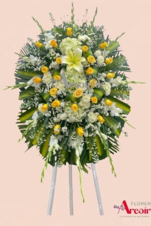TRIPODE FUNEBRE AMARILLO