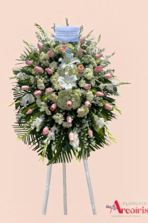 TRIPODE FUNEBRE ROSADO